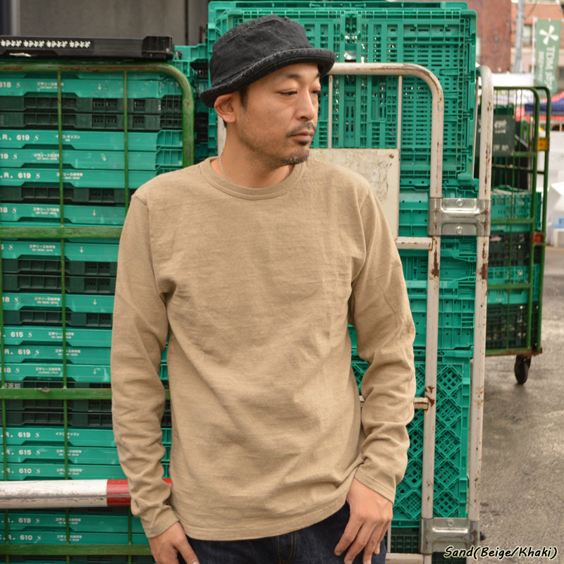 UES "602301" No. 8 Slab Nep Long Sleeve T-shirt
