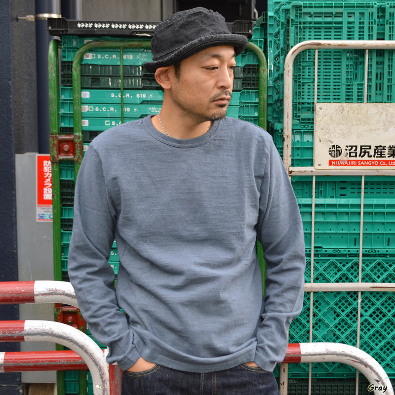 UES "602301" No. 8 Slab Nep Long Sleeve T-shirt
