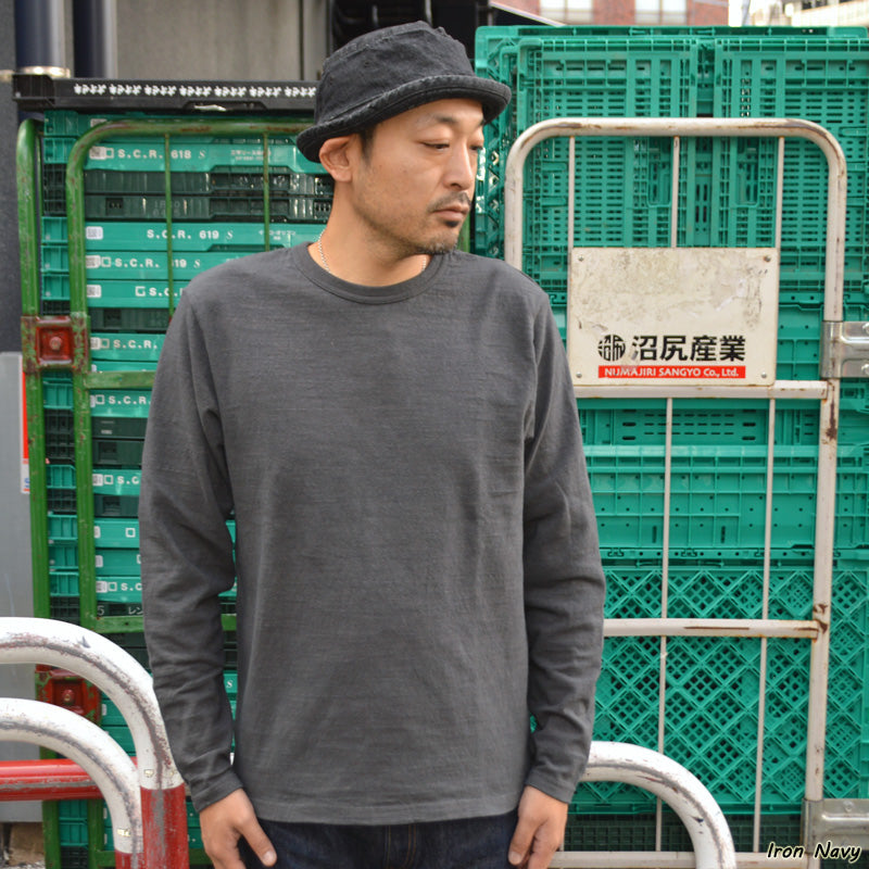 UES "602301" No. 8 Slab Nep Long Sleeve T-shirt