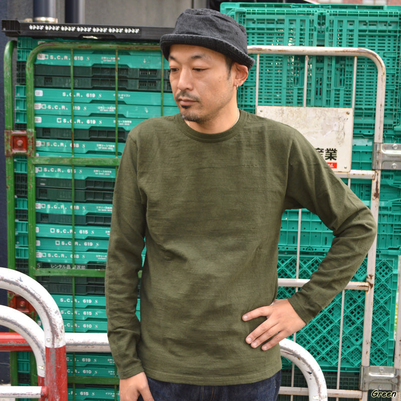 UES "602301" No. 8 Slab Nep Long Sleeve T-shirt