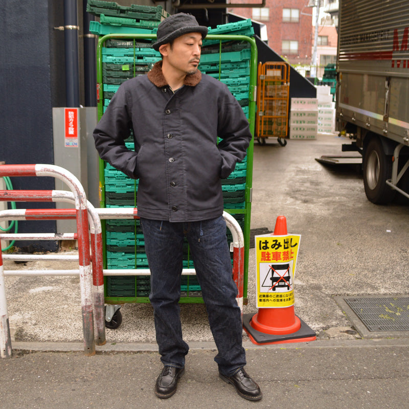 BUZZ RICKSON'S "BR15340" N-1 NAVY “NAVY DEPARTMENT” DEMOTEX-ED