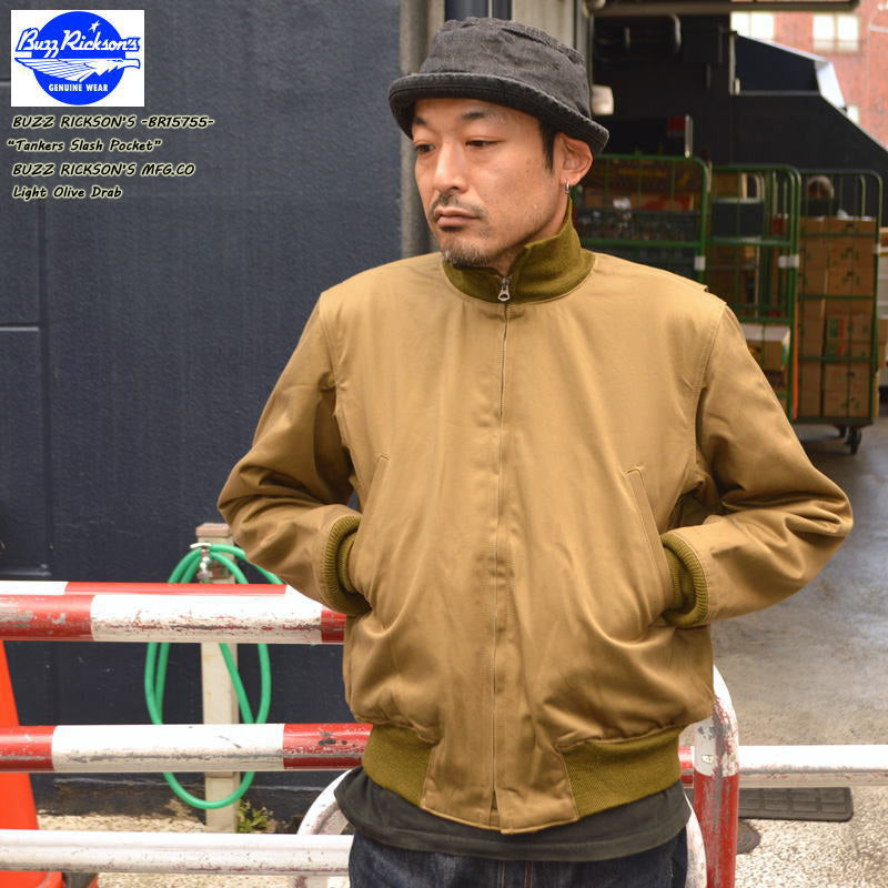 BUZZ RICKSON'S、BR15755、Tankers Slash Pocket BUZZ RICKSON'S MFG