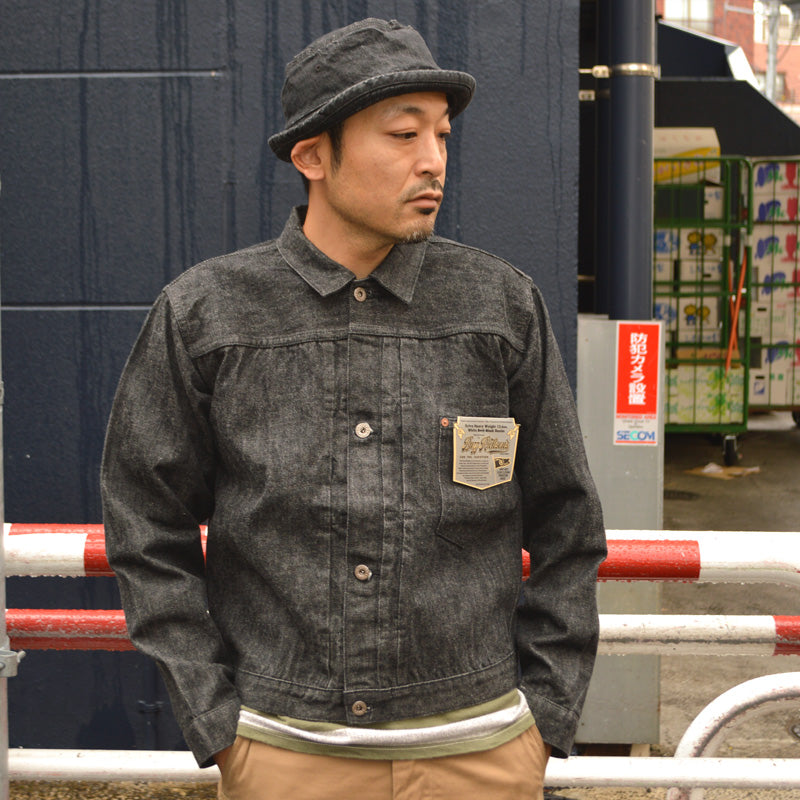 BUZZ RICKSON'S William Gibson Collection "BR16042(BR16042T)" World War 2 Black Denim Blouse