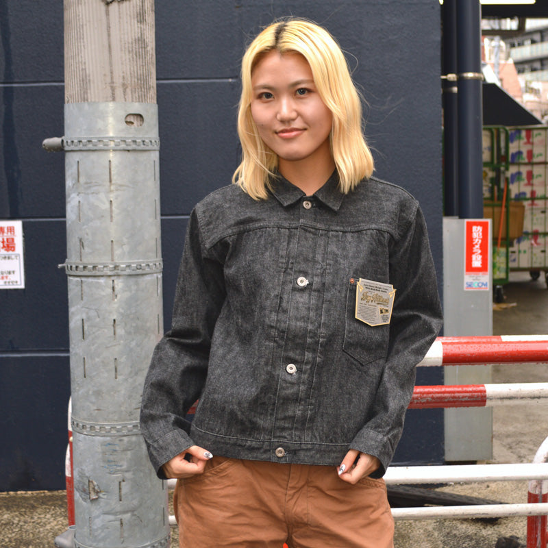 BUZZ RICKSON'S William Gibson Collection "BR16042(BR16042T)" World War 2 Black Denim Blouse