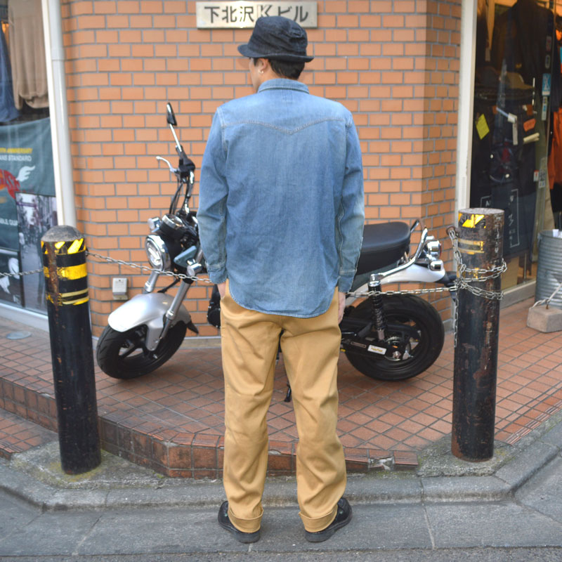 FOB FACTORY "F0535" CLASSIC TROUSERS CHINO PANTS