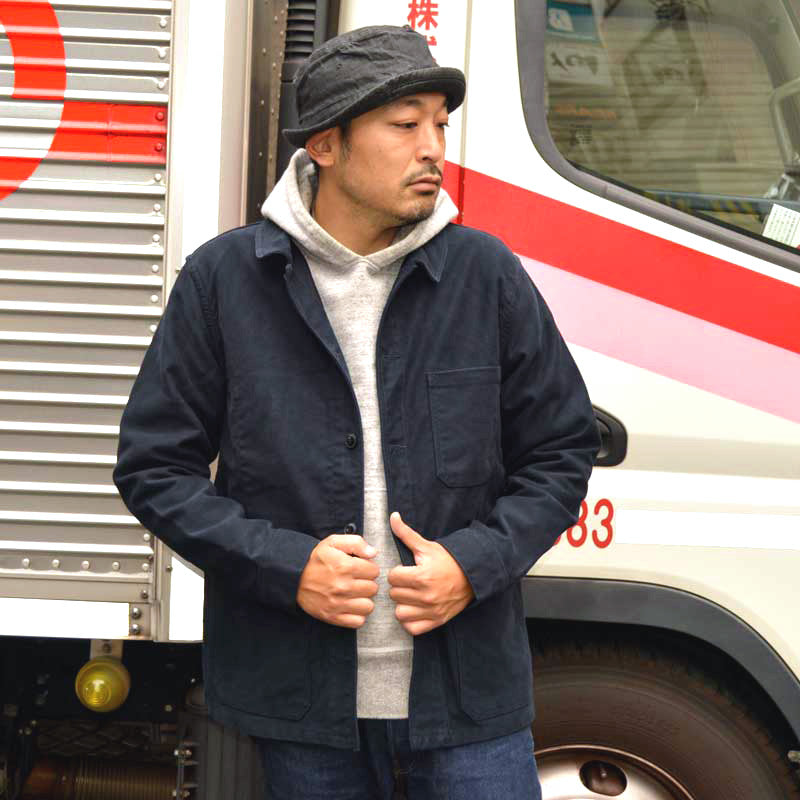 FOB FACTORY "F2373" FRENCH MOLESKIN JACKET