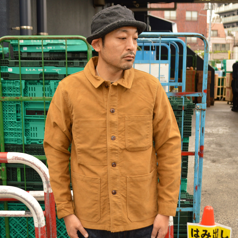 FOB FACTORY "F2373" FRENCH MOLESKIN JACKET