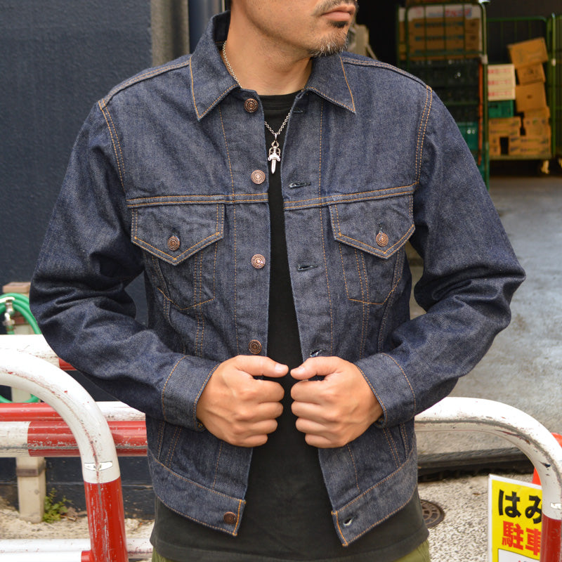 FAR EAST MANUFACTURING "Trucker Jacket" Denim Jacket