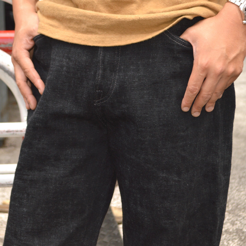 graphzero "GZ-HRJSK-BK" Skein dyeing(Kasezome) Heritage Jeans
