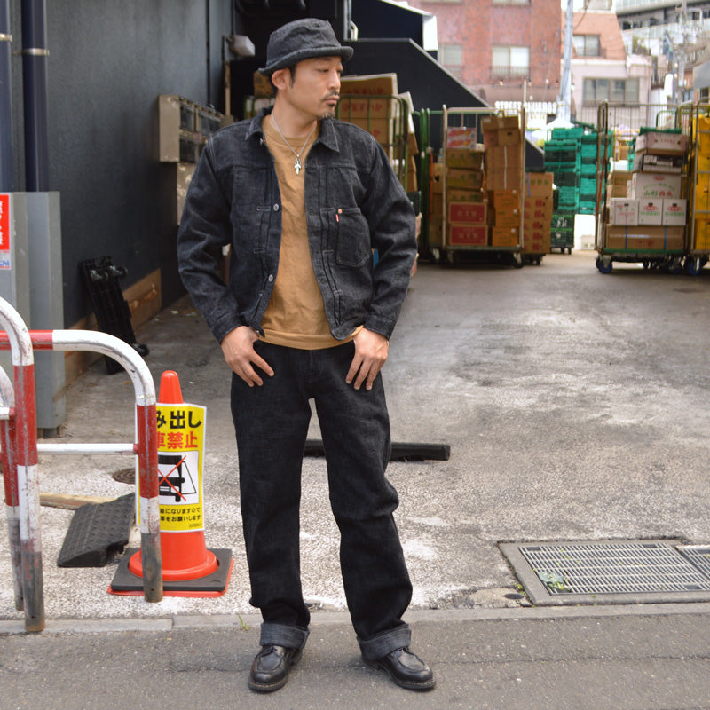 graphzero "GZ-HRJSK-BK" Skein dyeing(Kasezome) Heritage Jeans