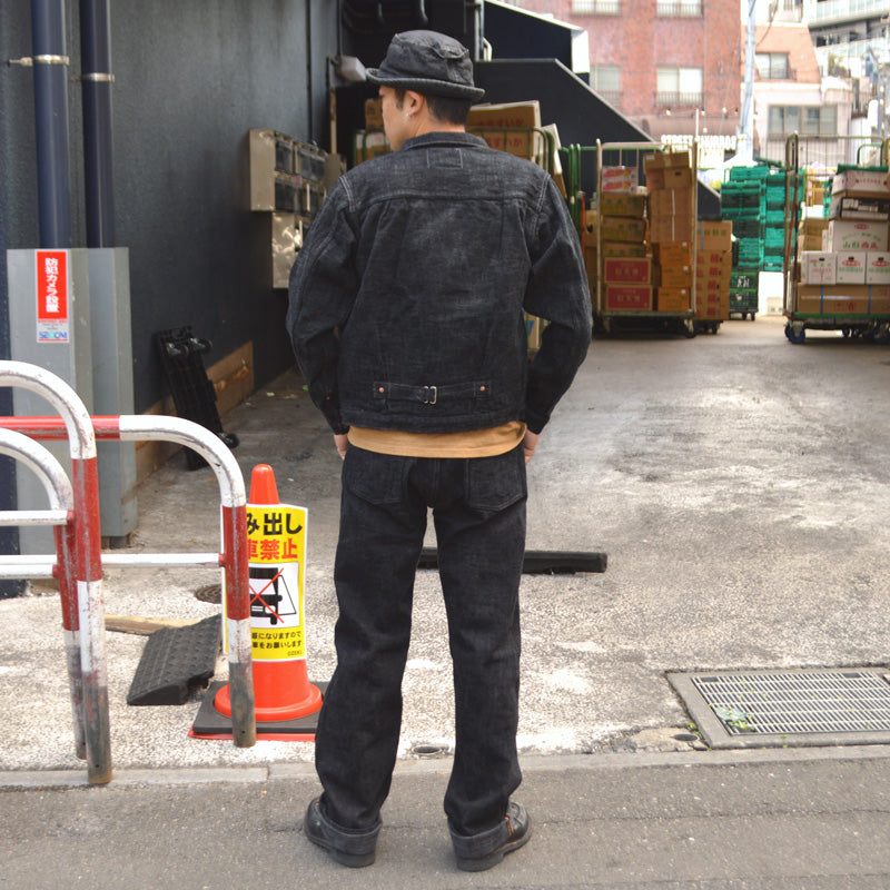 graphzero "GZ-HRJSK-BK" Skein dyeing(Kasezome) Heritage Jeans