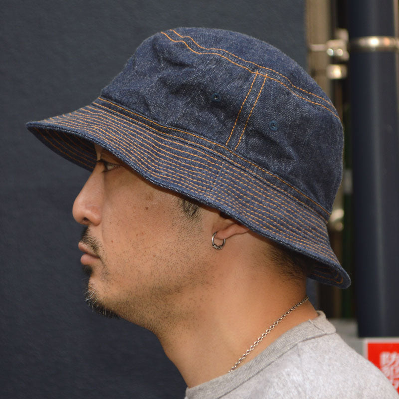 HIGHER "HO25005B" BUCKET HAT(Denim)