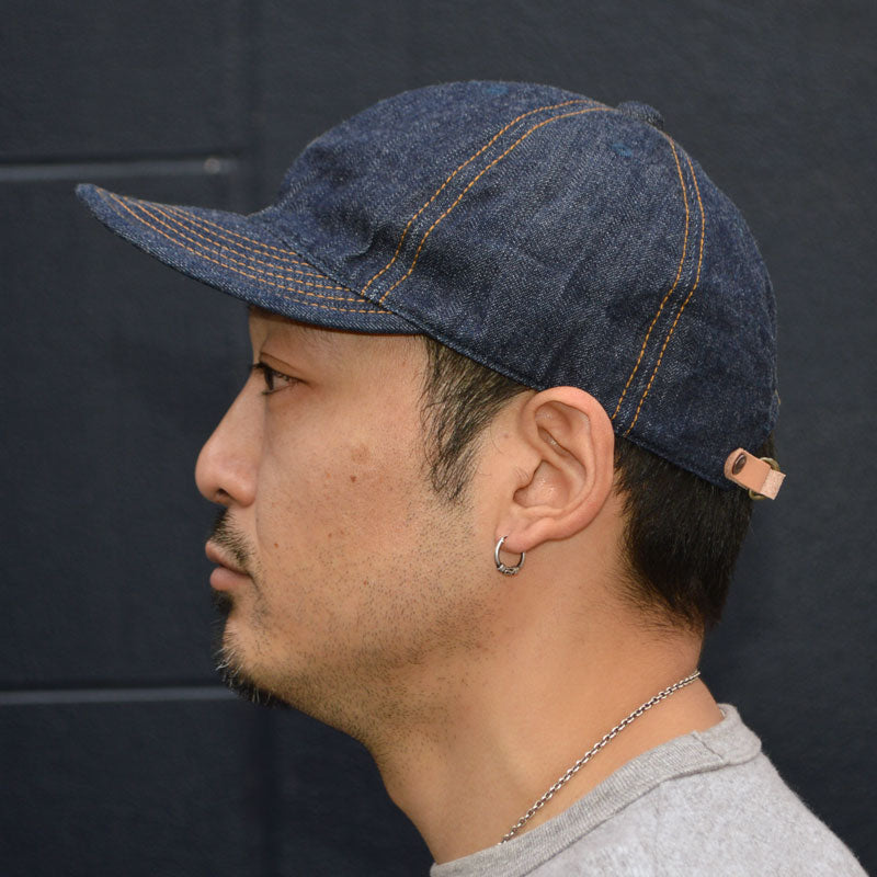 HIGHER "HO25005C" LONG BRIM CAP(Denim)
