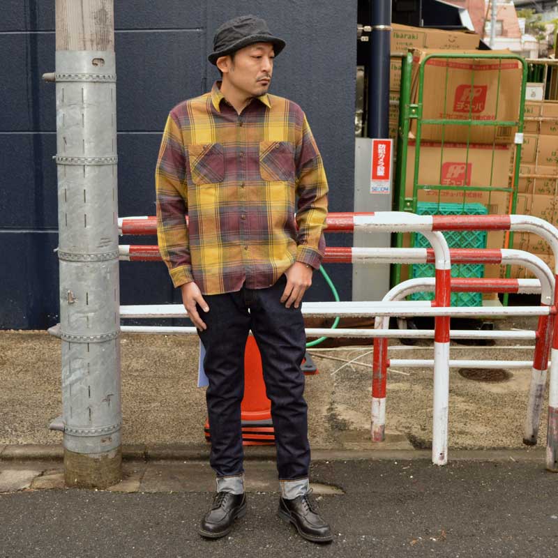 JAPAN BLUE JEANS "J201" 14.8oz Denim TAPERED