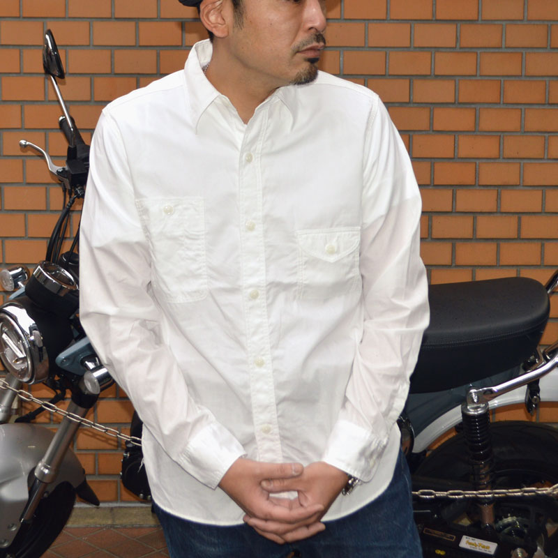 JELADO "JP94113" Smoker Shirt White