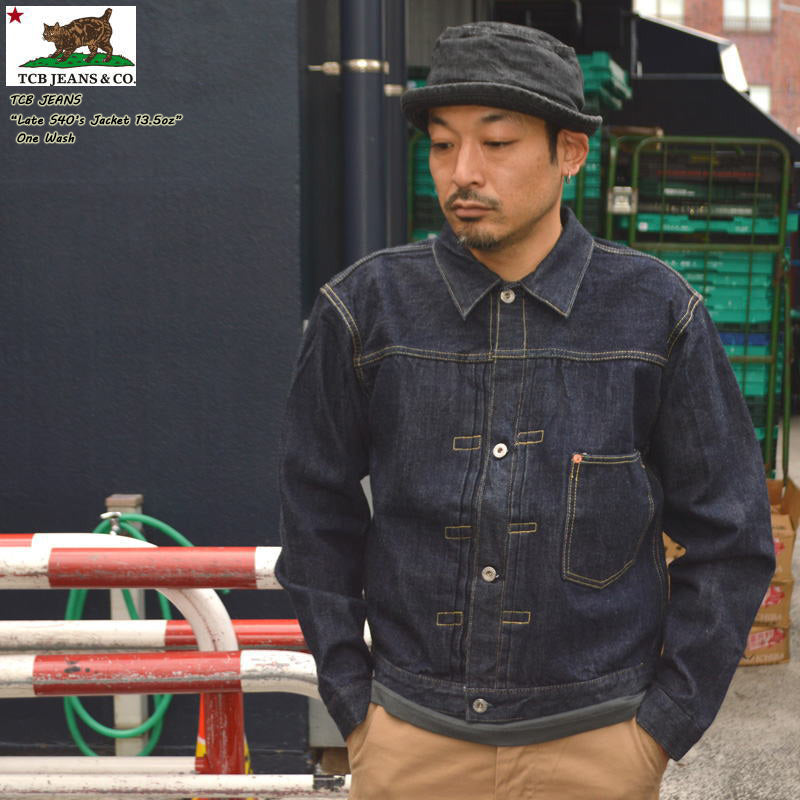 ジャケット・アウター TCB JEANS Late S40's Jacket 42 Late S40's Jacket 13.5oz | TCB jeans