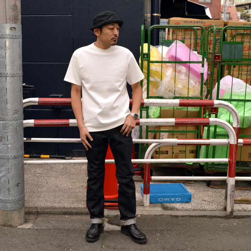 BIG JOHN "M1801" 17oz HEAVY GAUGE SLIM JEANS