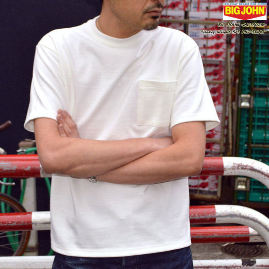 BIG JOHN "MGTS02M" Heavy Weight S/S PKT-Shirts