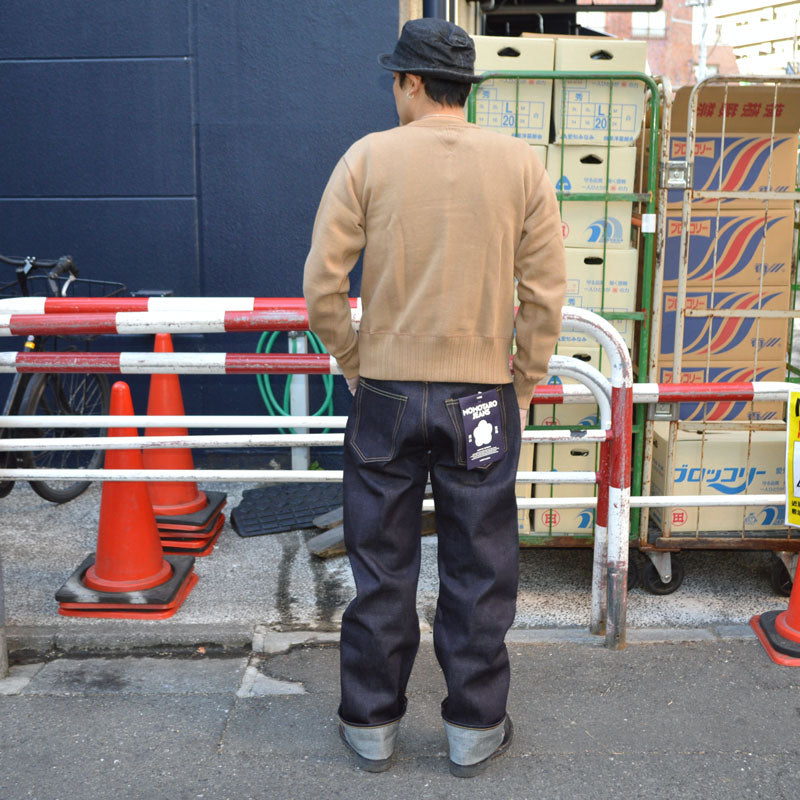 MOMOTARO JEANS "MMJB0400" #400 STANDARD WIDE BUTTON 14.7oz