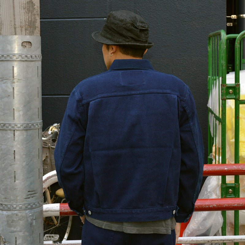 KOJIMA GENES "RNB-5049" Indigo SASHIKO Denim Jacket