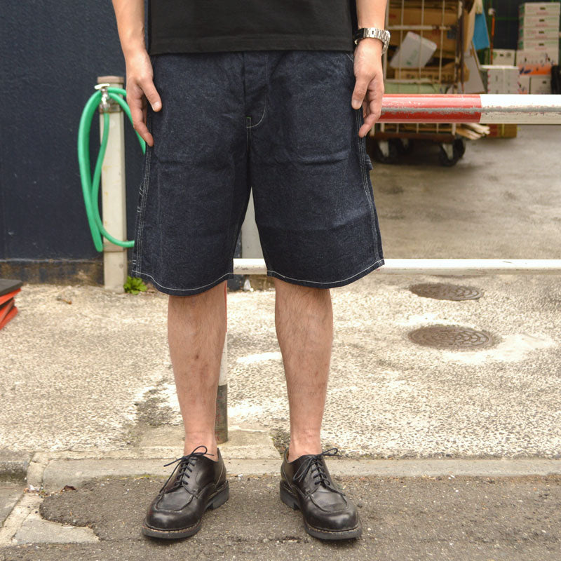 SUGAR CANE "SC52565" 11oz. Blue Denim Work Shorts