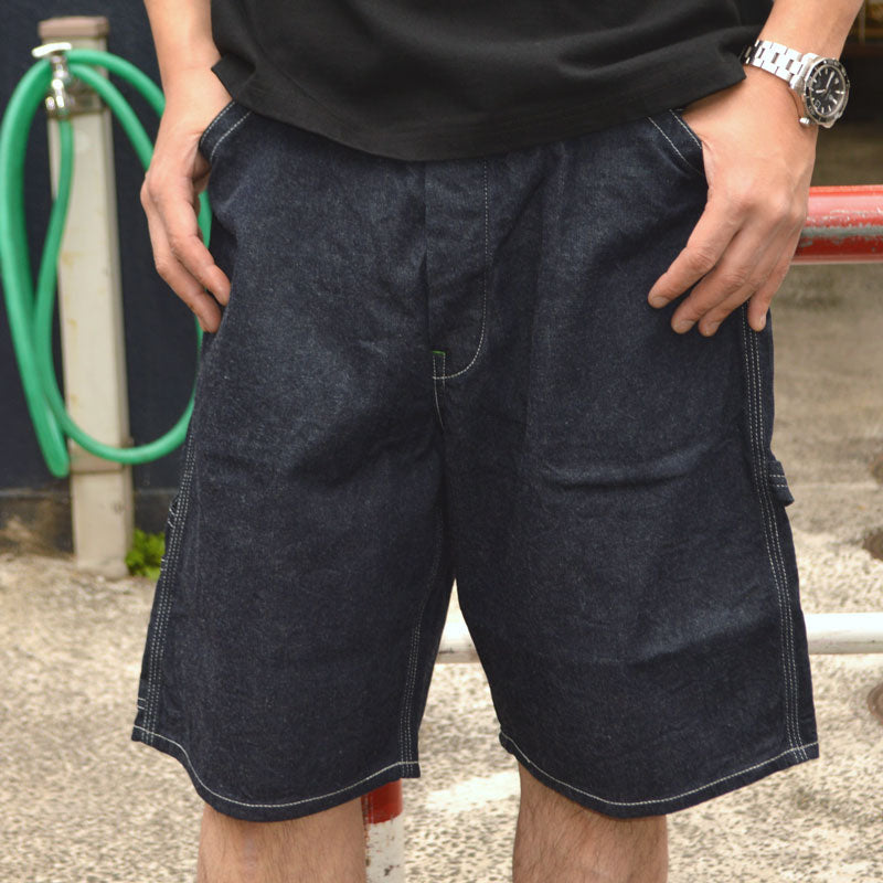 SUGAR CANE "SC52565" 11oz. Blue Denim Work Shorts