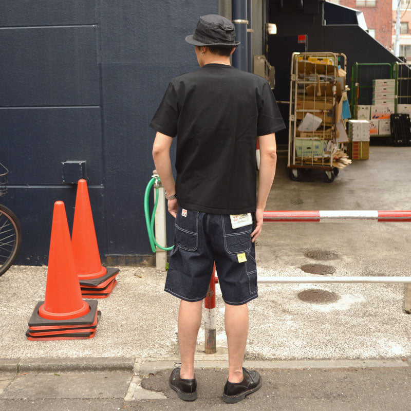 SUGAR CANE "SC52565" 11oz. Blue Denim Work Shorts