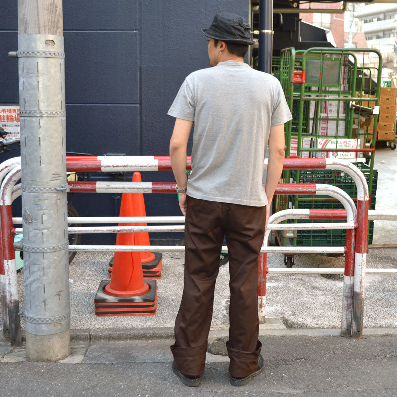TCB jeans "Stay Gold Chino/Tree Green & Trunk Brown