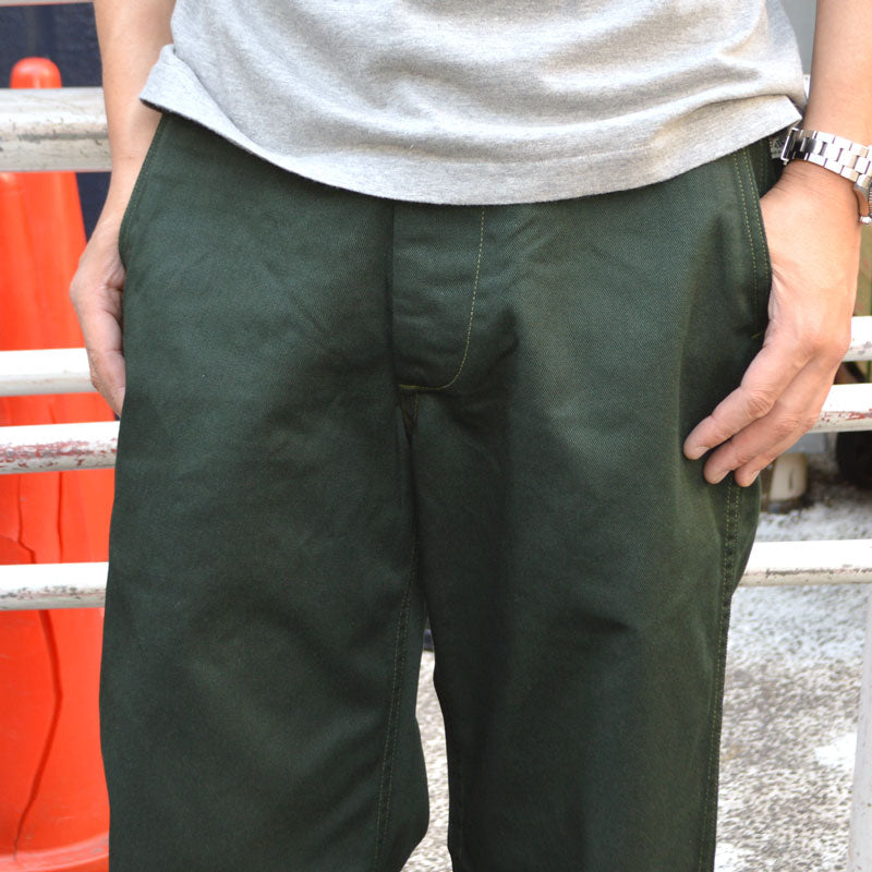 TCB jeans "Stay Gold Chino/Tree Green & Trunk Brown
