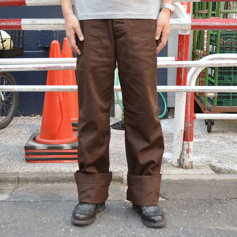 TCB jeans "Stay Gold Chino/Tree Green & Trunk Brown
