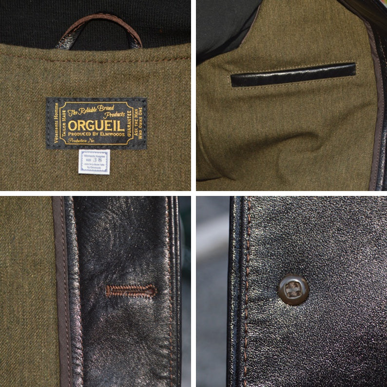 ORGUEIL "OR-4318" Aniline Steer Oil A-1 Jacket
