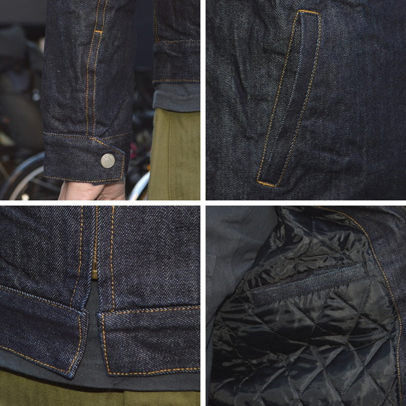 KOJIMA GENES "RNB-5064" Denim Sports Jacket