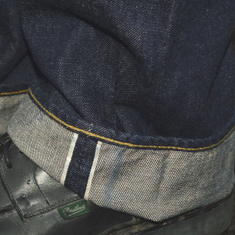 FULL COUNT "S0105W-24" ※Threads already cut※ WW2 Model Brown Cotton Denim Pants