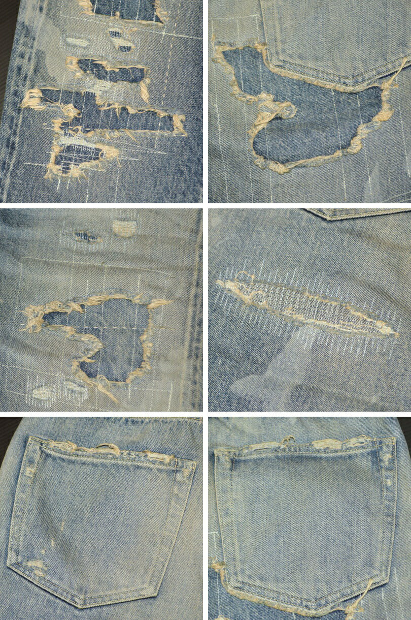 SUGAR CANE "SC41947SR" 14.25oz Denim 1947model REMAKE AGED MODEL REGULAR STRAIGHT