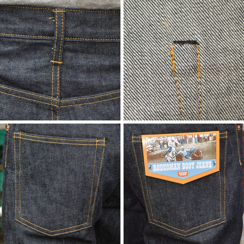 SUGAR CANE SC42321 14oz.DENIM BOOT CUT