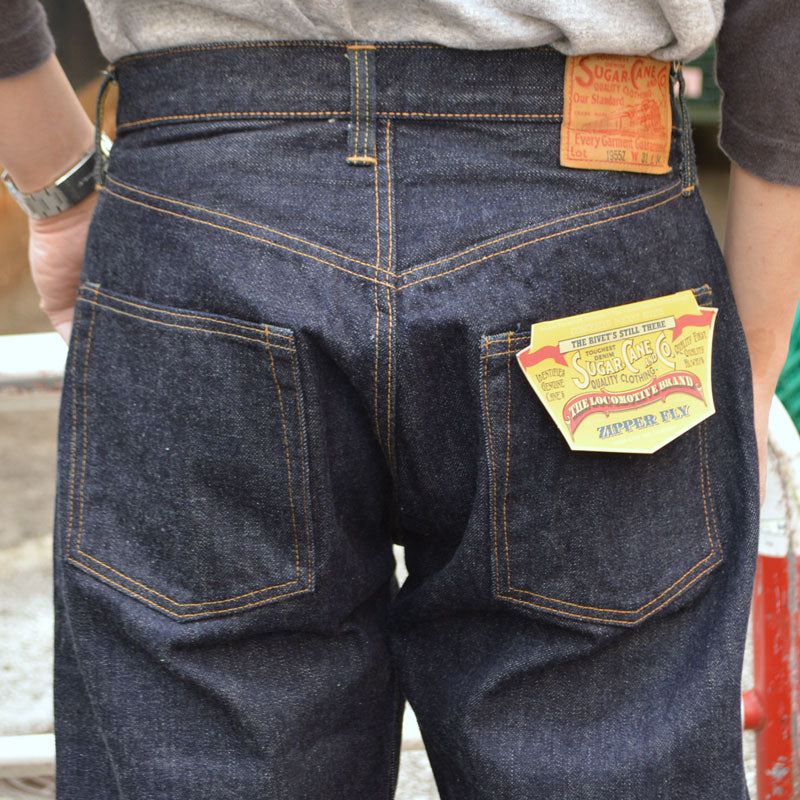 SUGAR CANE "SC42955" 14oz. DENIM 1955Z MODEL (ZIPPER FLY)