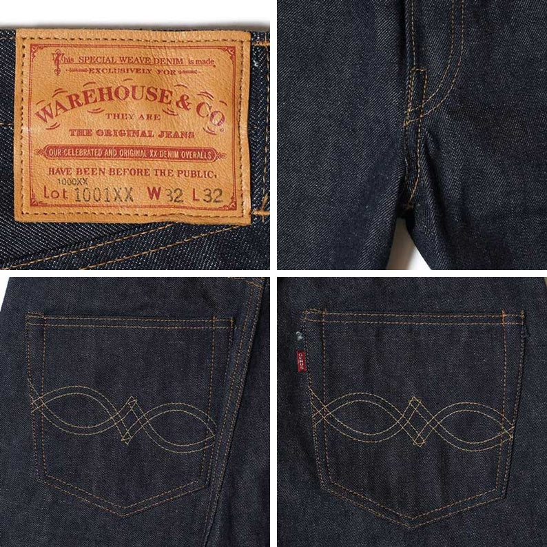 Dead Stock Blue (WARE HOUSE) "Lot.1001XX (1000XX)" 1001XX 1953MODEL STRAIGHT