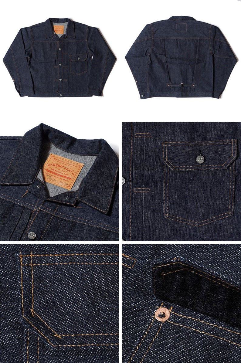 Dead Stock Blue (WARE HOUSE) "Lot.2001XX(2000XX)" DENIM JACKET 1936Model