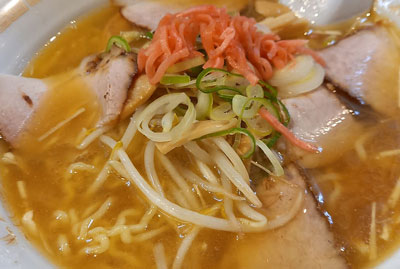 Really delicious Japanese ramen.