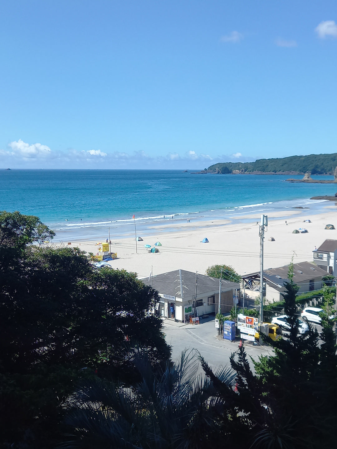 The sea at Shimoda.