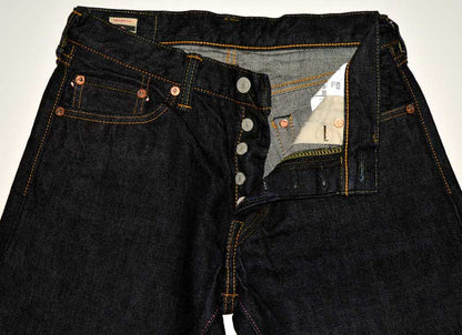 MOMOTARO JEANS "0101" VINRAGE LABEL 15.7oz Denim Narrow Tapered