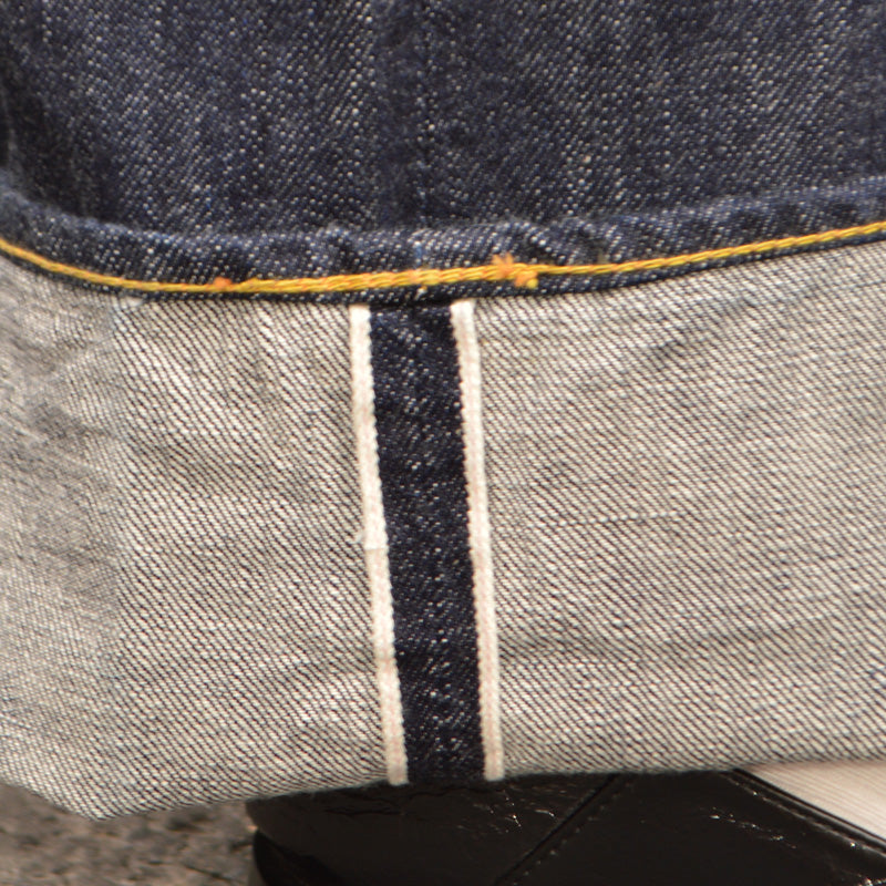 FULL COUNT "0107" Womens Wide Straight Monroe Denim