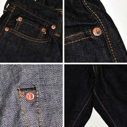 MOMOTARO JEANS "0901" VINRAGE LABEL 15.7oz Denim Classic Straight