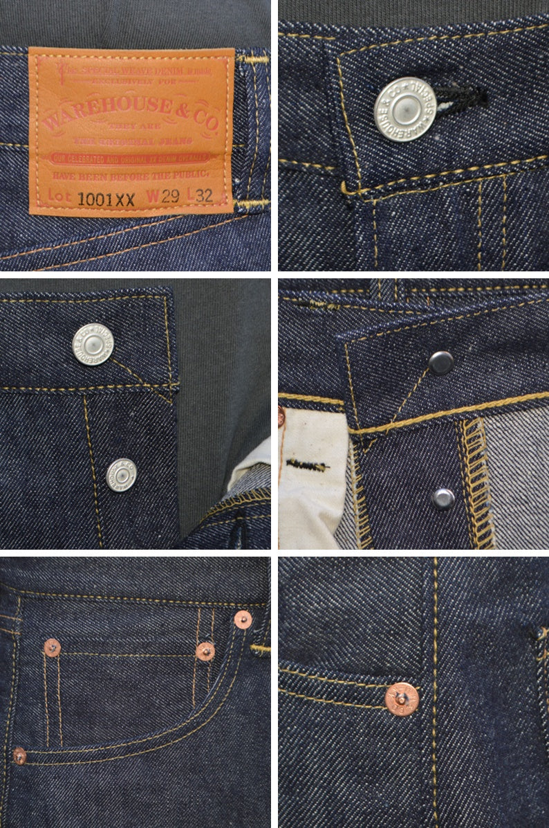 WARE HOUSE "1001XX" 13.5oz Banner Denim.