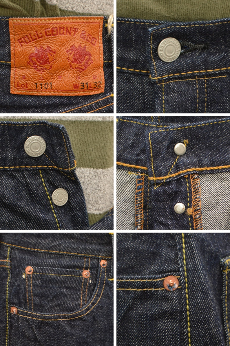 FULL COUNT "1101" Straight Denim