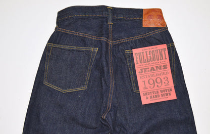 FULL COUNT "1101SS" 11.5oz Straight Denim (Super Smooth)