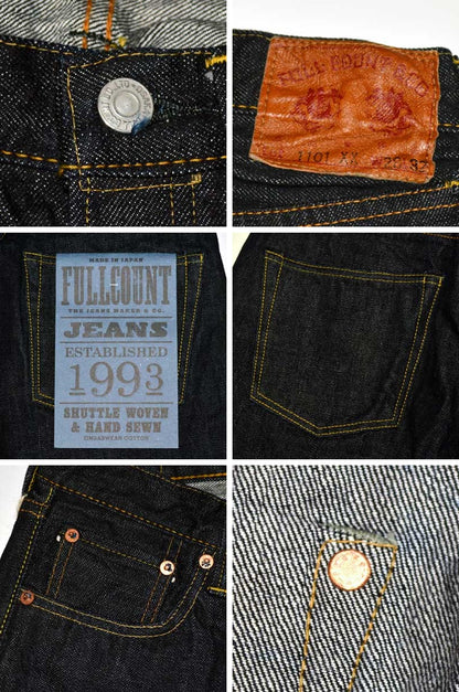 FULL COUNT "1101XX" Straight Denim