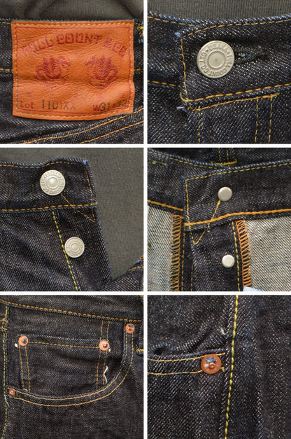 FULL COUNT "1101XX" Straight Denim