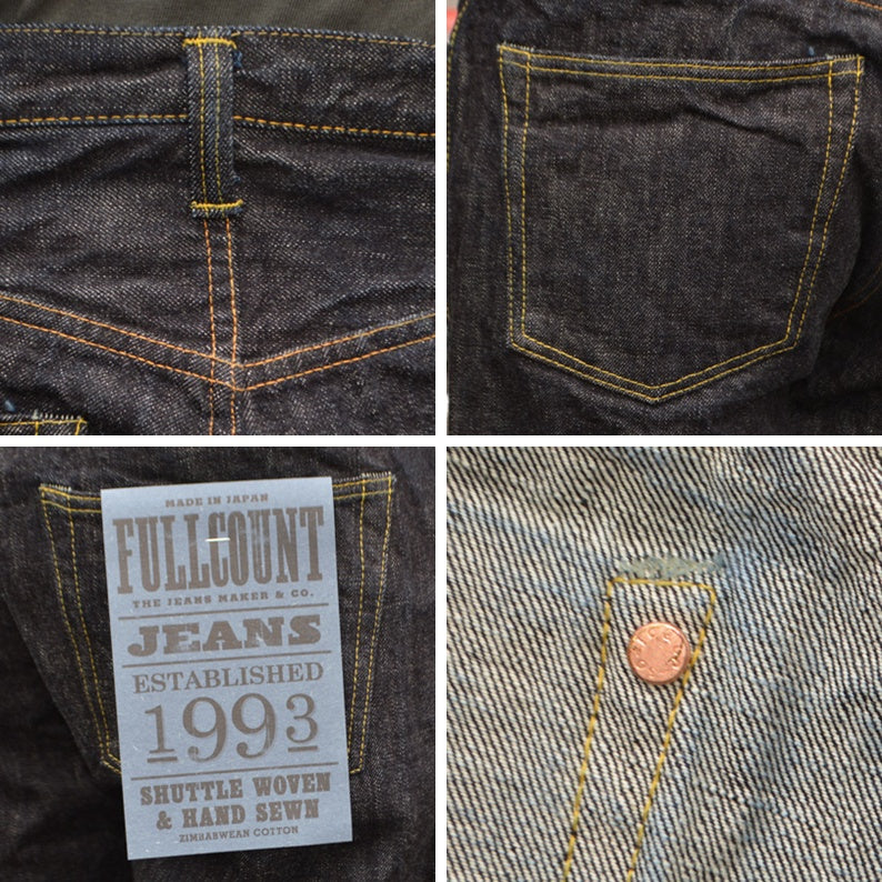 FULL COUNT "1101XX" Straight Denim