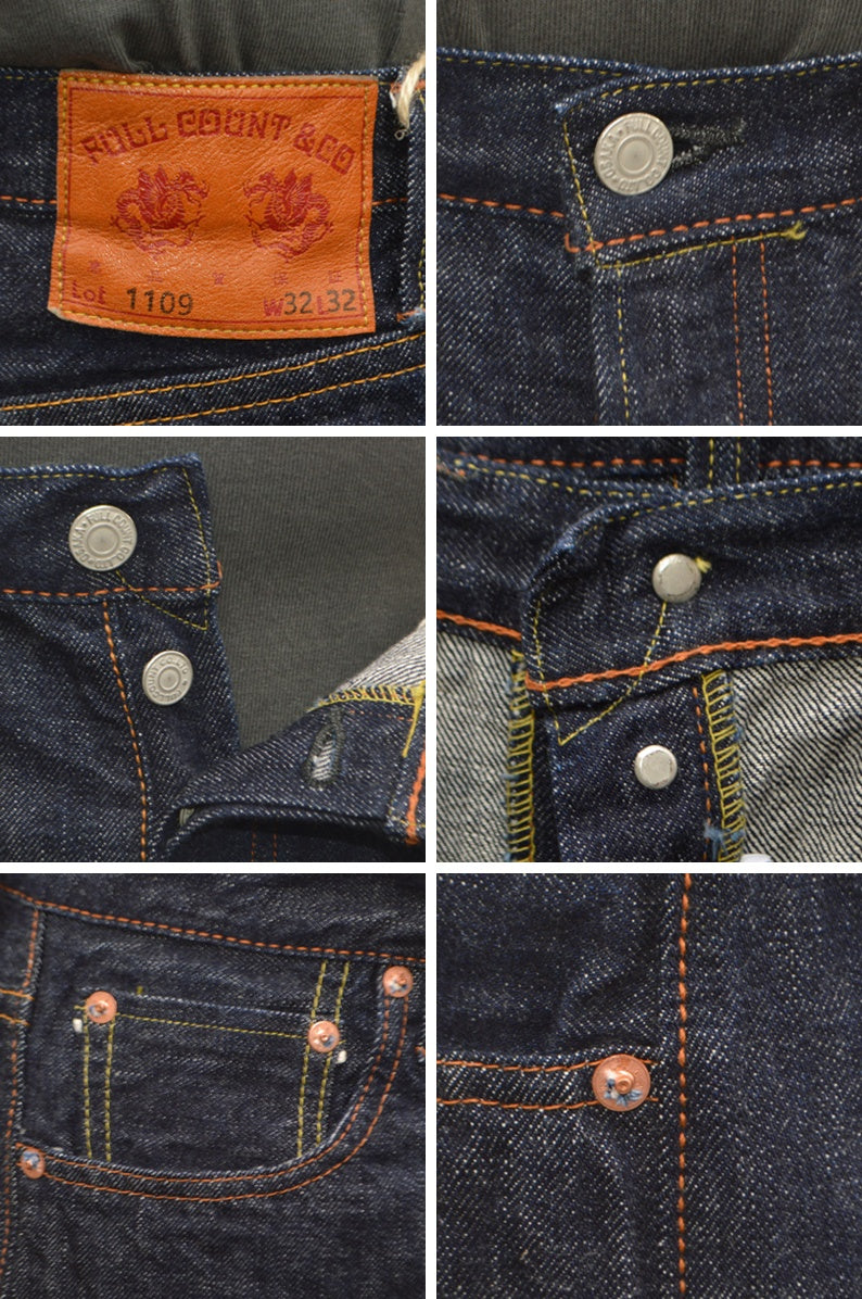 FULL COUNT "1109" Slim Denim